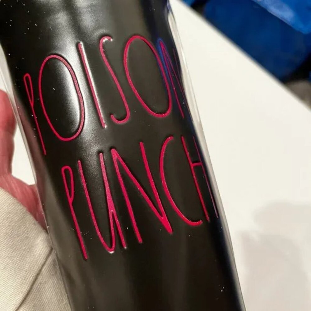 Poison Punch Ceramic Travel Mug New in Box Rae Dunn Home Item